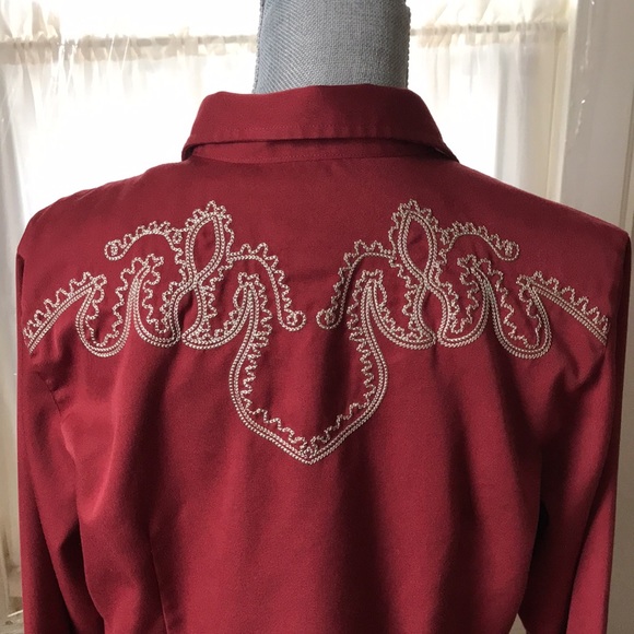 VINTAGE ROPER WESTERN SHIRT - Picture 10 of 15